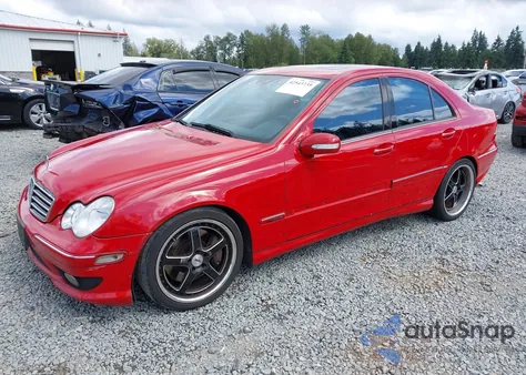 2006 Mercedes-Benz C 230 Sport from USA, damaged, VIN WDBRF52H36F730754